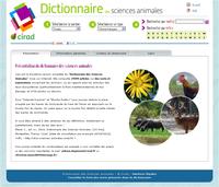 Dictionnaire des Sciences Animales